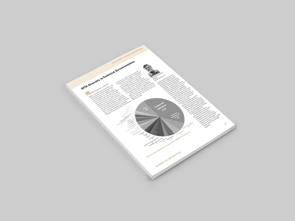Screenshot of PDF article on DITA diversity.