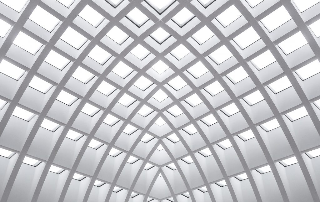 White and Grey Atrium