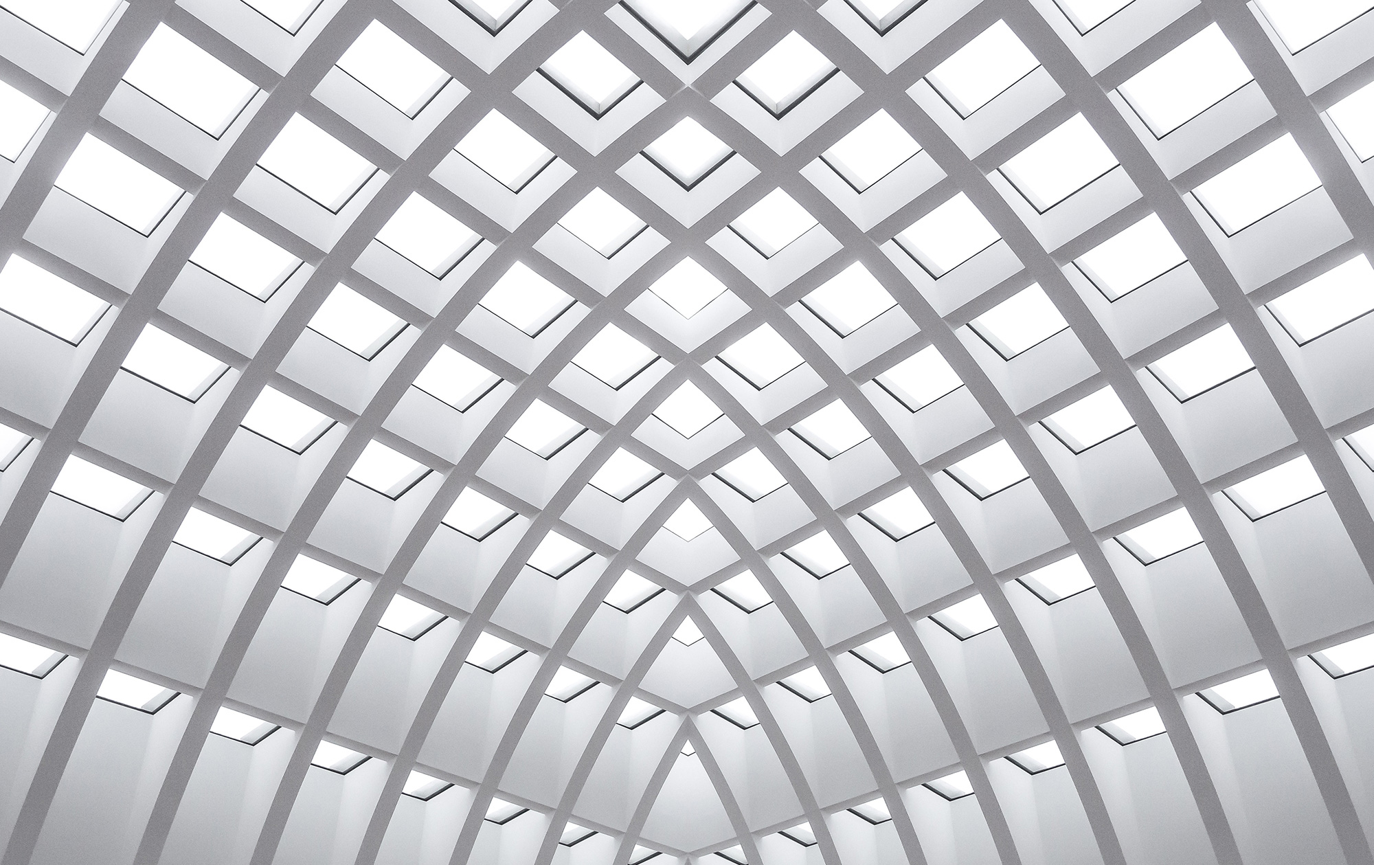 White and Grey Atrium