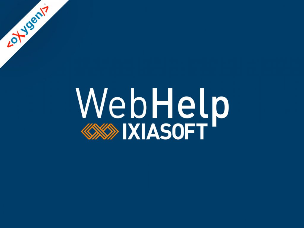 oXygen WebHelp