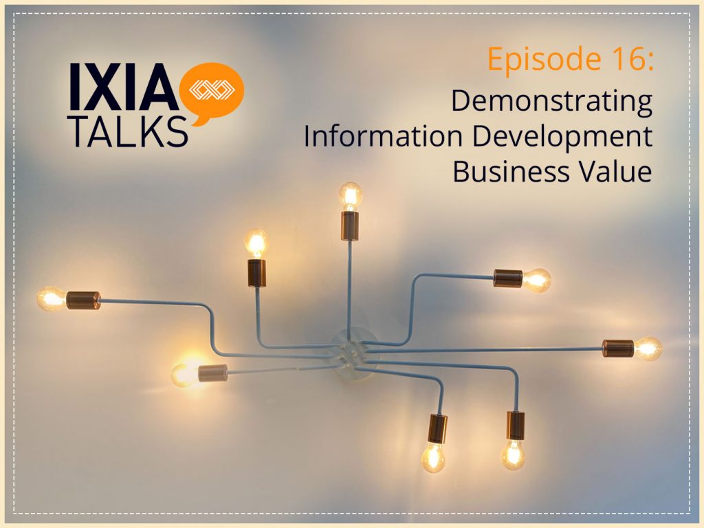 Demonstrating Information Development Business Value