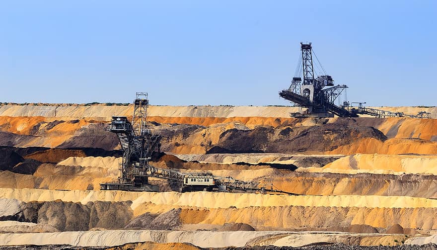 Mining picture