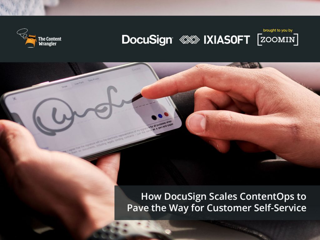 How DocuSign Scales Content Operations to Pave the Way for Customer Self-Service