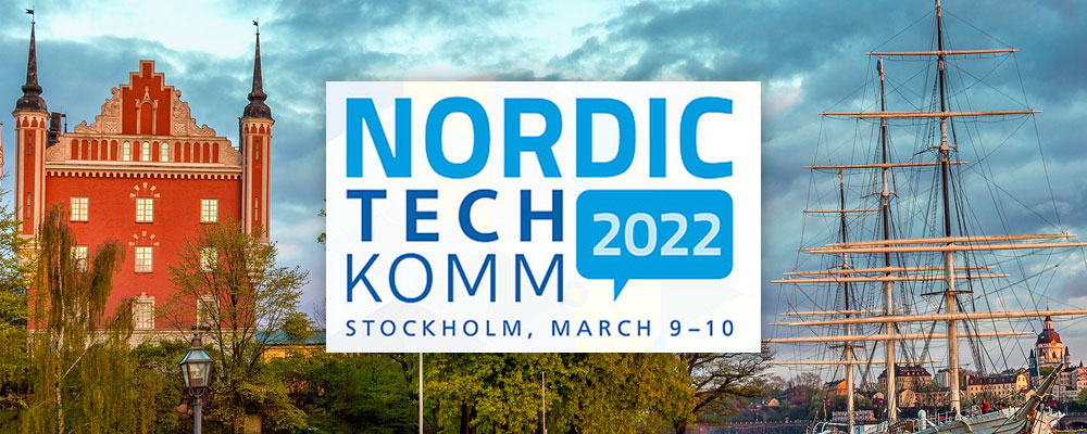 NORDIC TechKomm Stockholm 2022