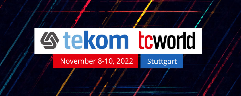 tcworld conference and tekom fair 2022